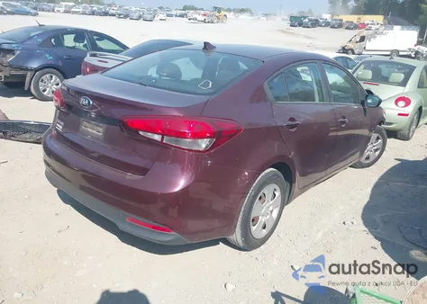 2018 Kia Forte Lx из США, поврежденный, VIN 3KPFK4A72JE166049